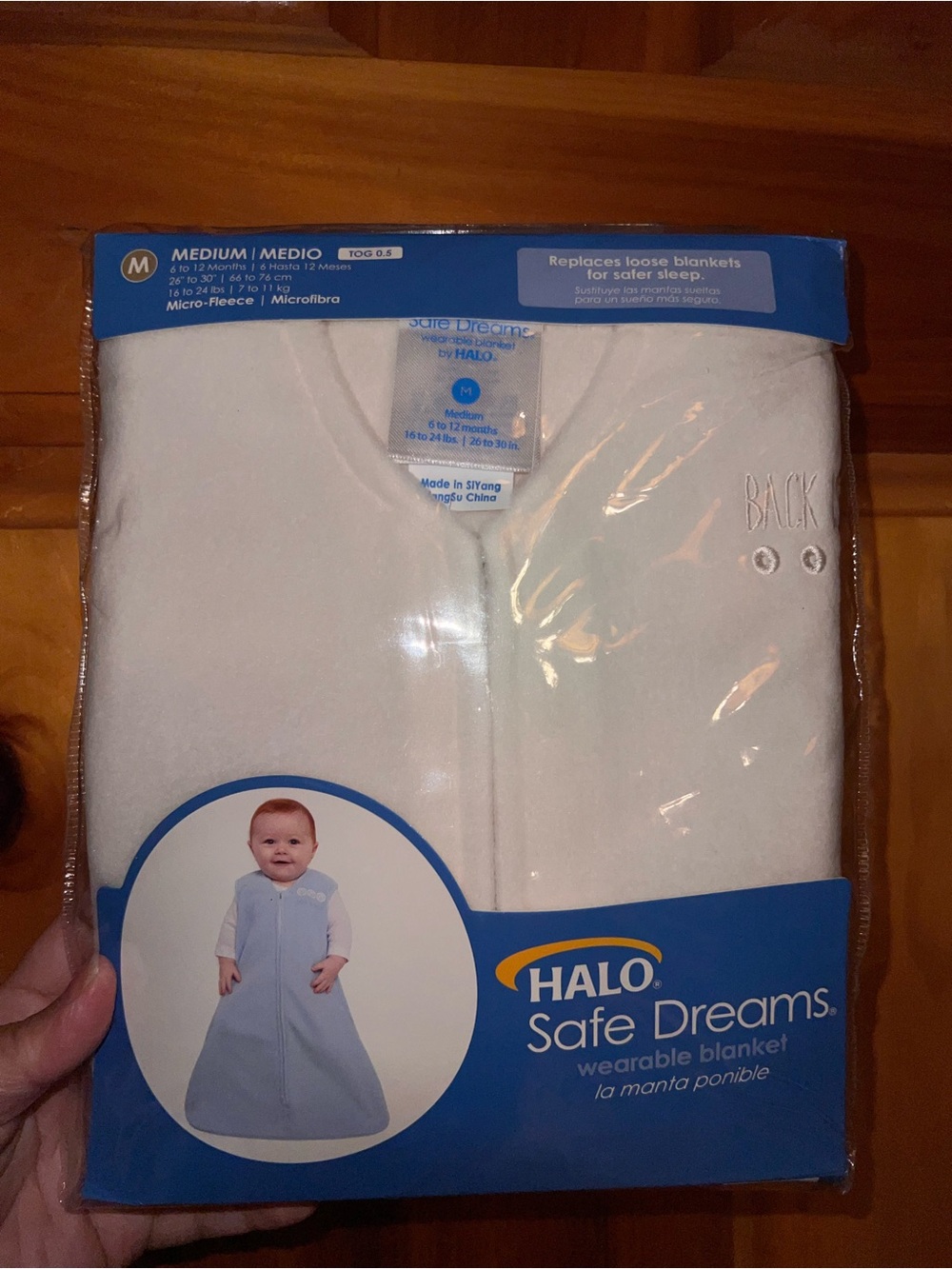 New halonsleep safe sleep sack m 6-12